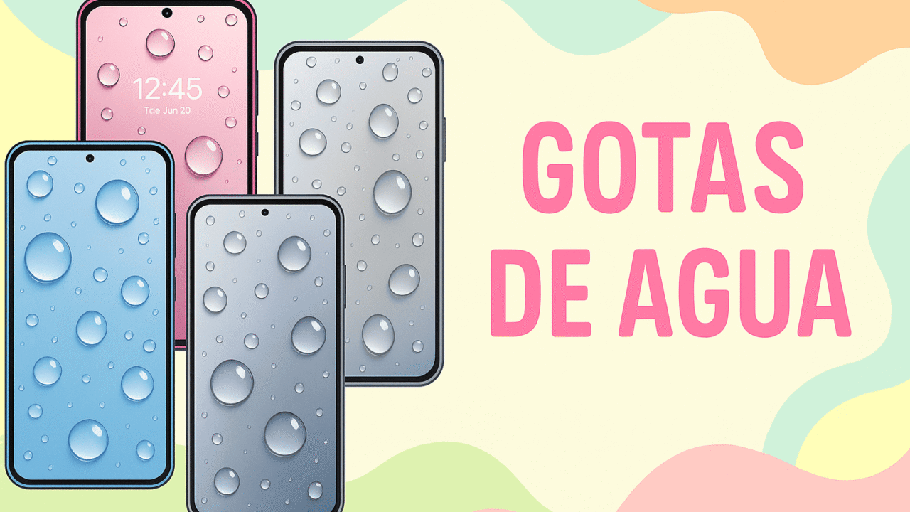 gotas de agua