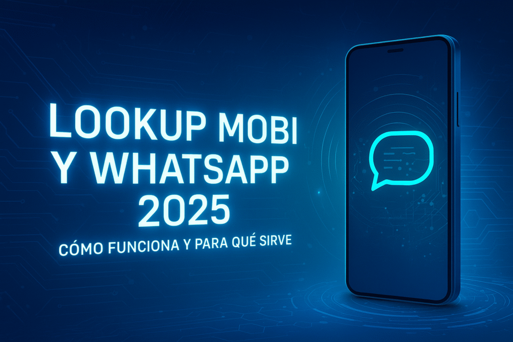 Lookup Mobi y WhatsApp