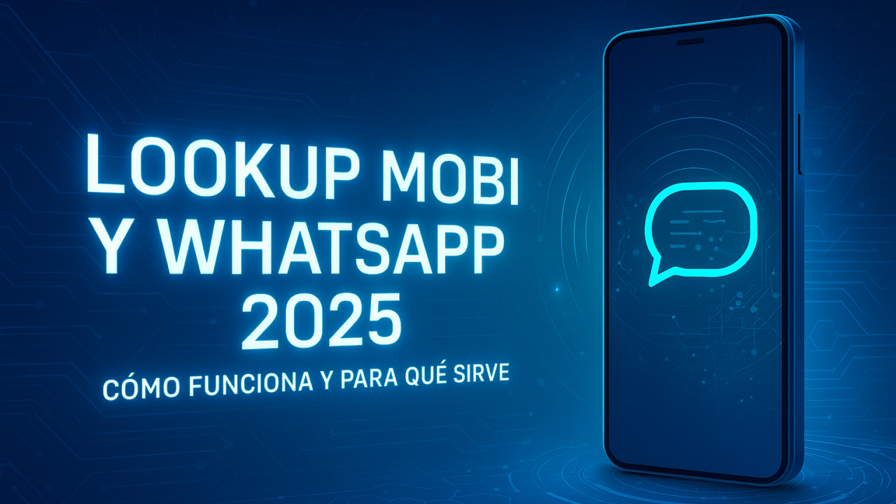 Lookup Mobi y WhatsApp