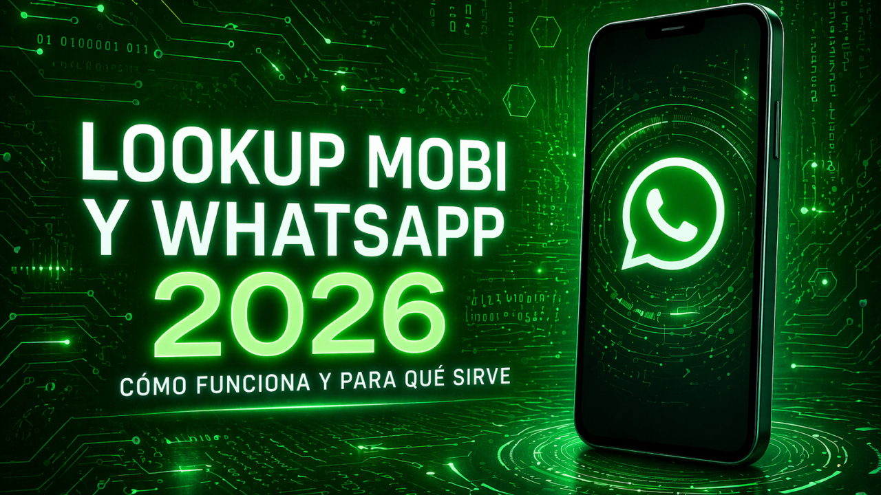 Lookup Mobi y WhatsApp